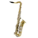 A 'Powertone' tenor saxophone.