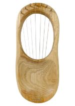 A pentatonic Lyre harp.