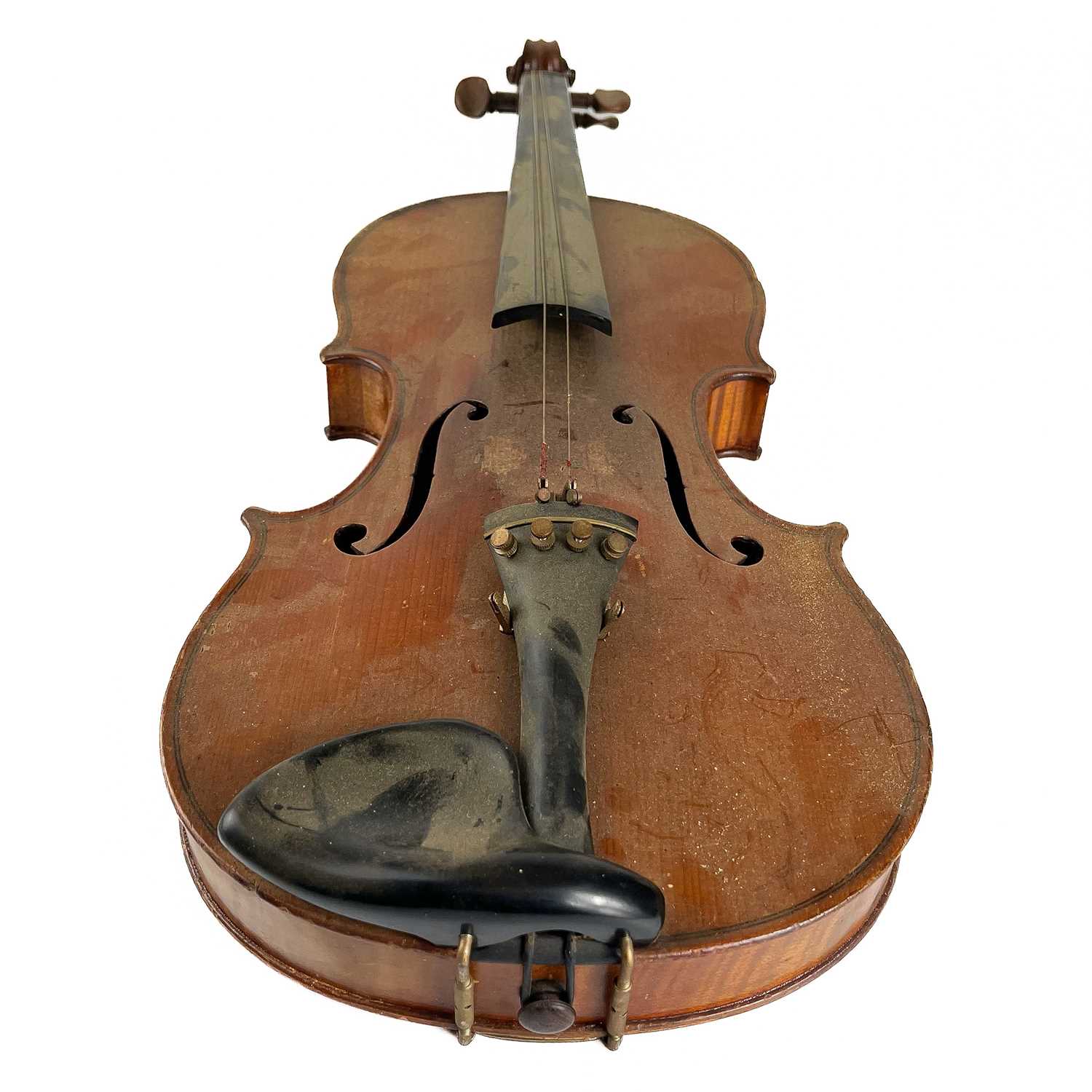 A violin labelled JTL, circa 1910. - Image 4 of 7