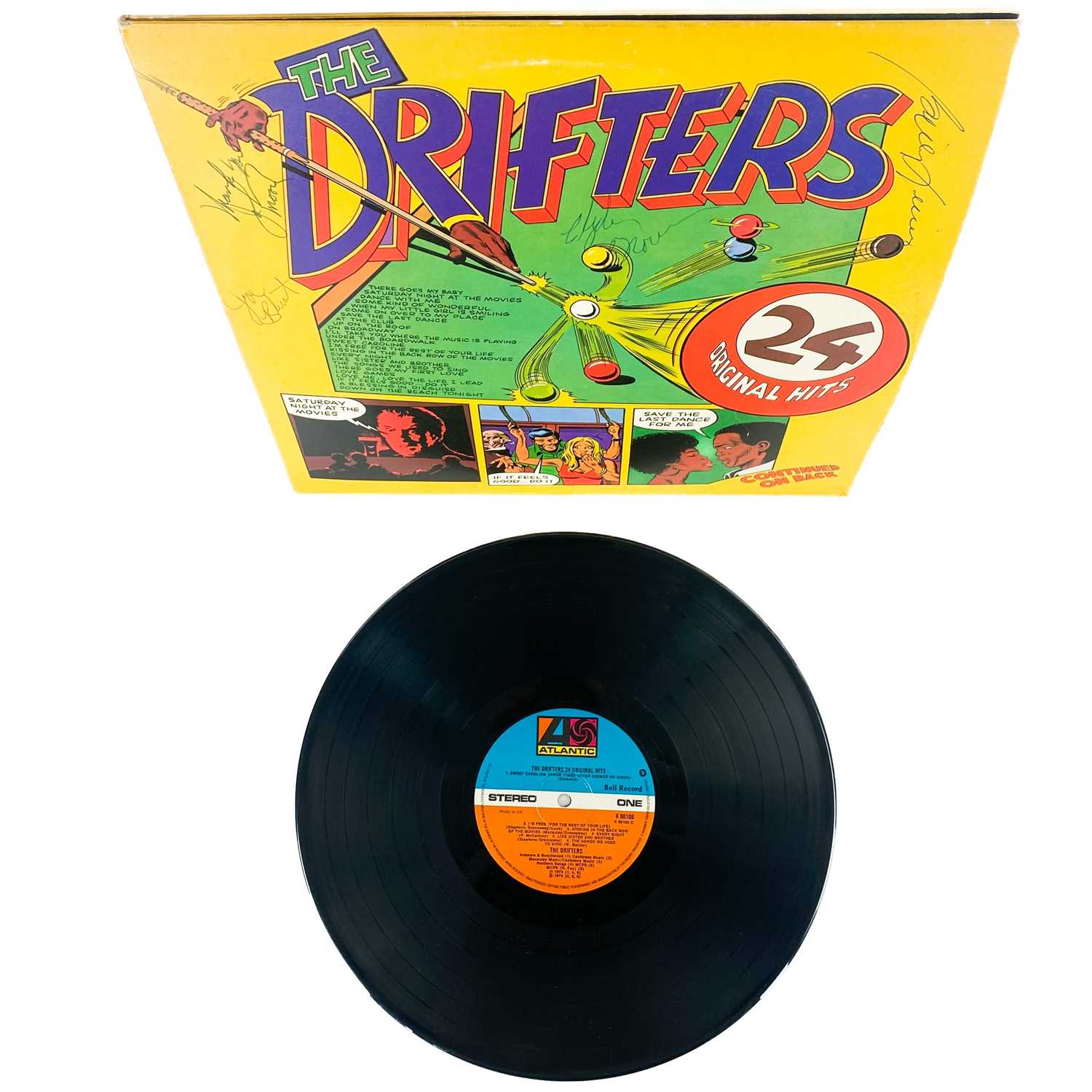 Signed; The Drifters - Image 3 of 11