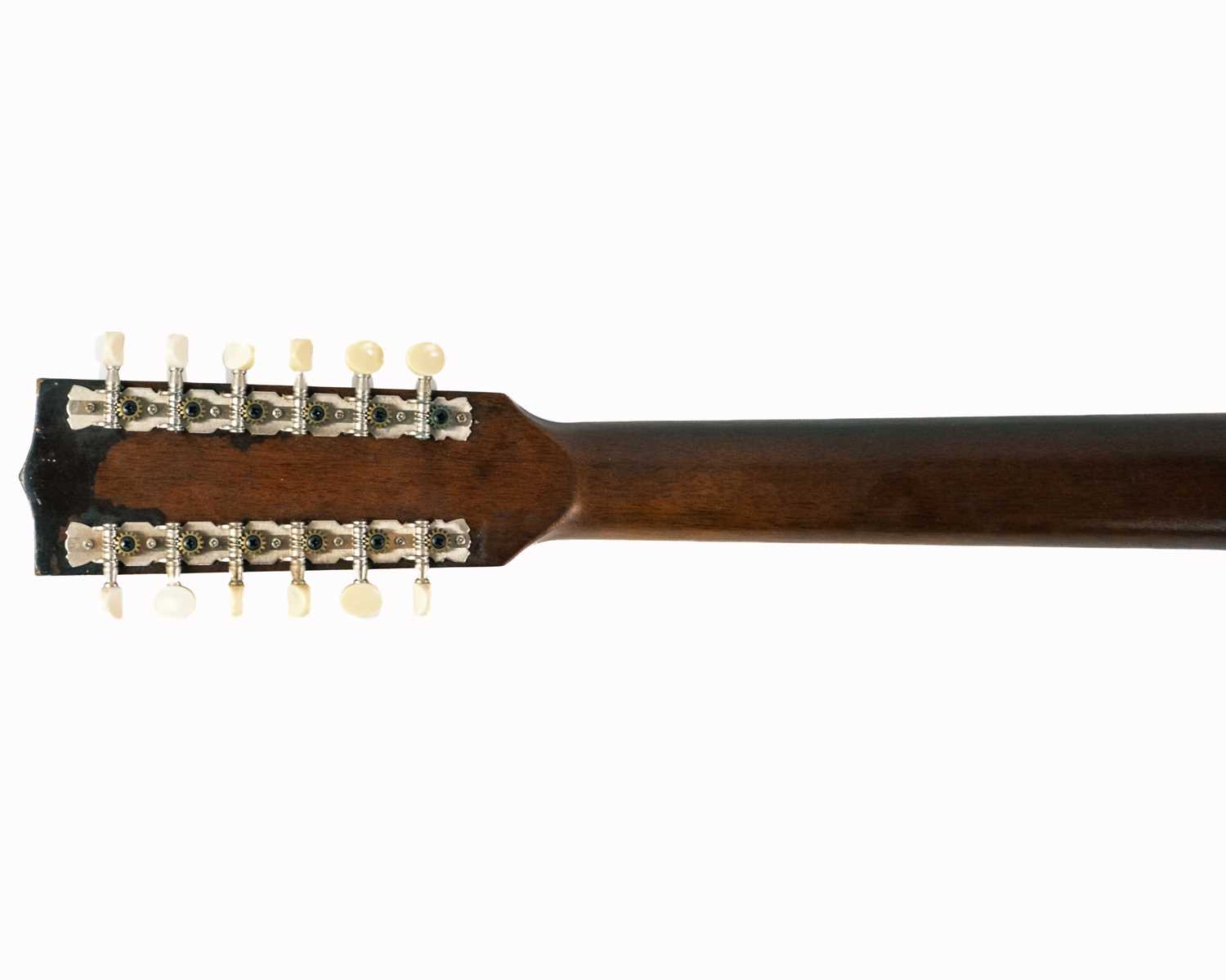 A twelve-string acoustic guitar. - Image 4 of 6