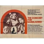 'The Concert for Bangladesh' British Quad poster.