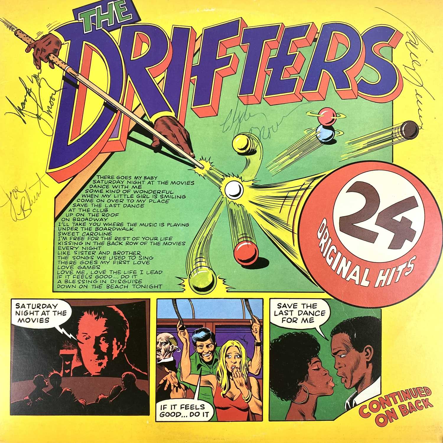 Signed; The Drifters - Image 5 of 11