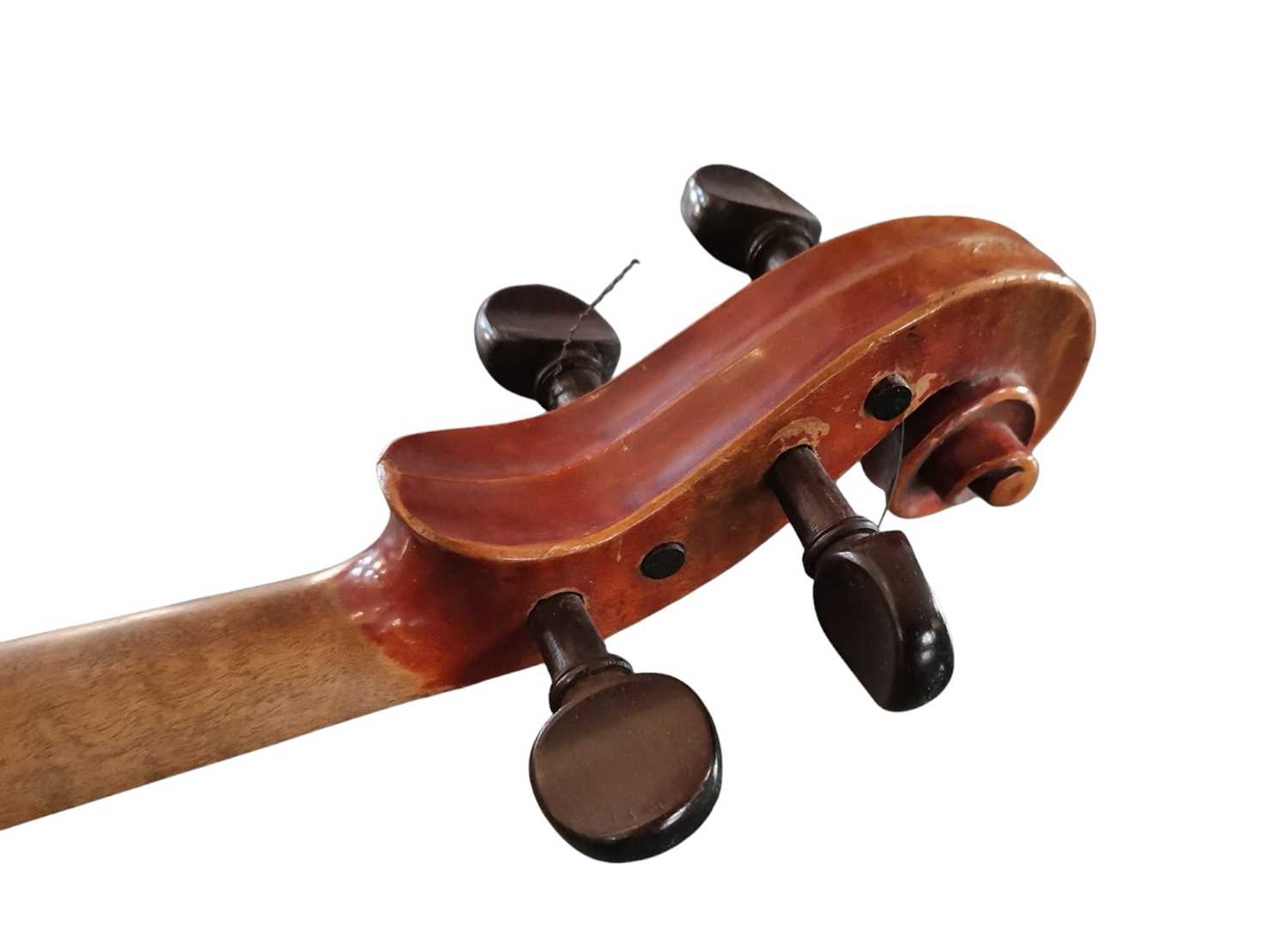 An early 20th century violin After Antonius Stradivarius. - Image 9 of 11