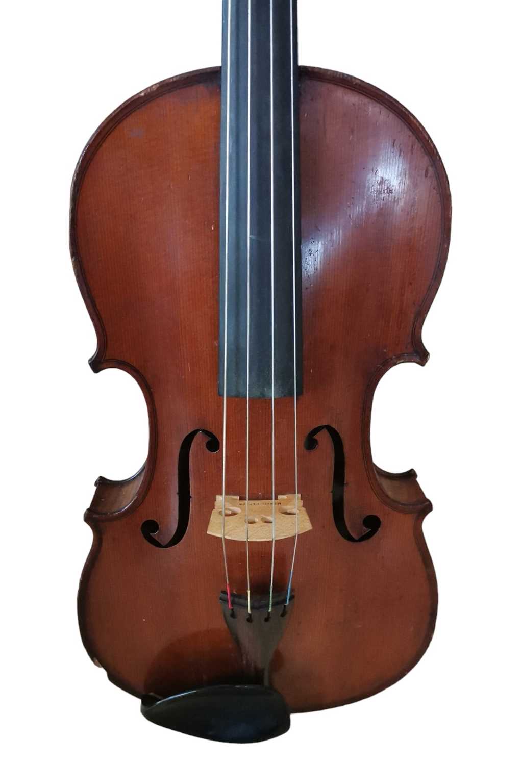A viola and a violin, circa 1900. - Image 10 of 14