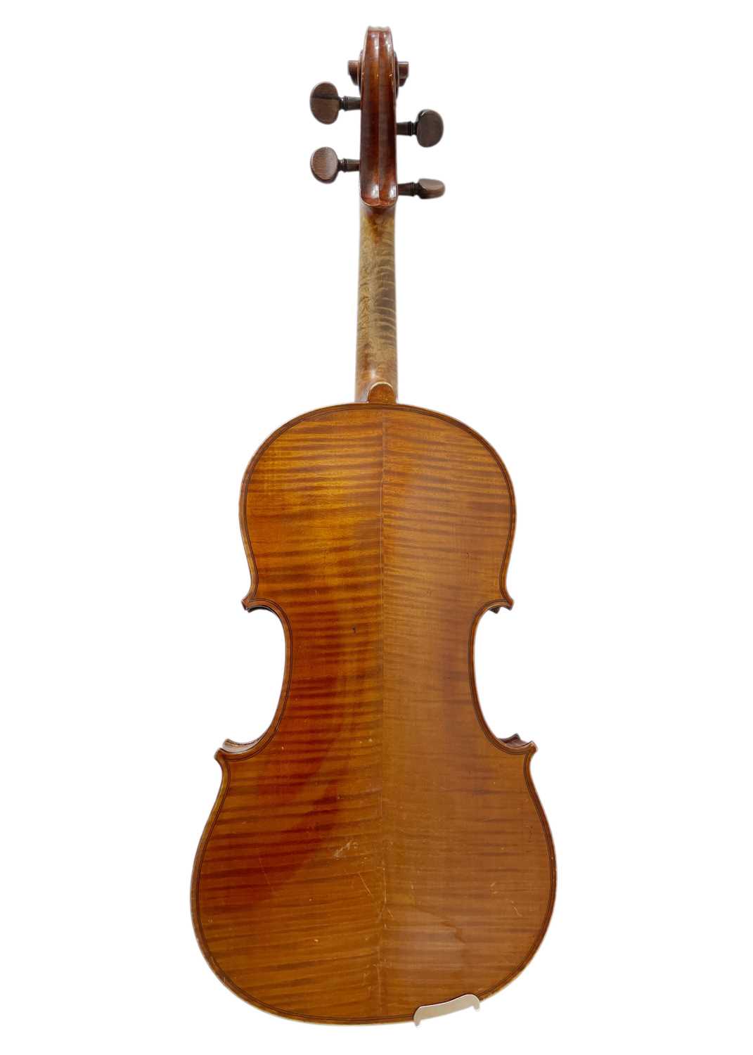 A viola and a violin, circa 1900. - Image 3 of 14