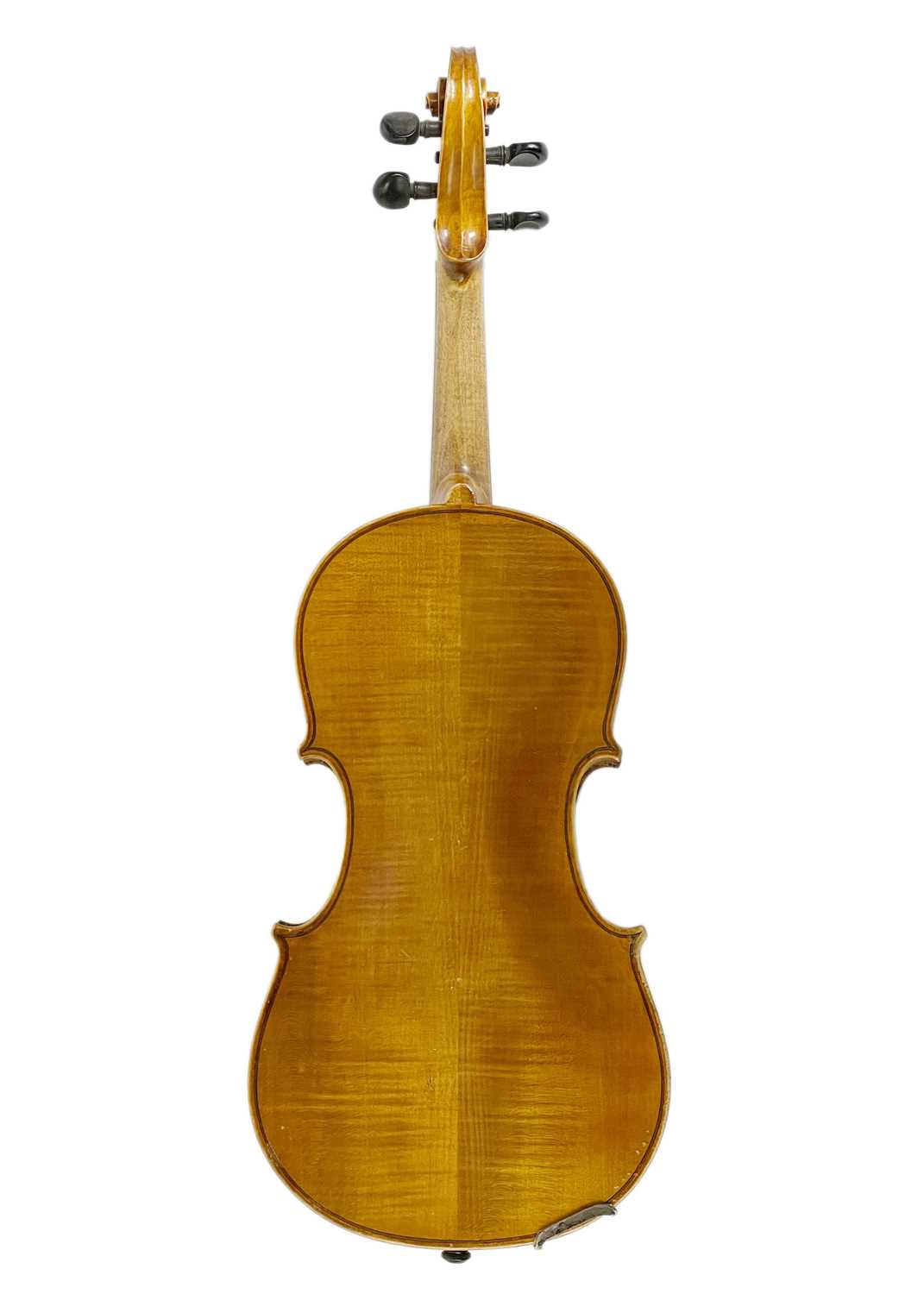 A 19th century German violin. - Image 2 of 5