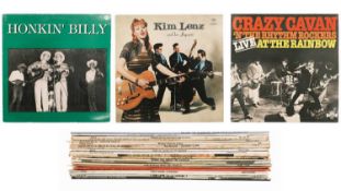 Rock & Roll/Rockabilly LP collection.