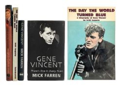 Eddie Cochran and Gene Vincent Books.