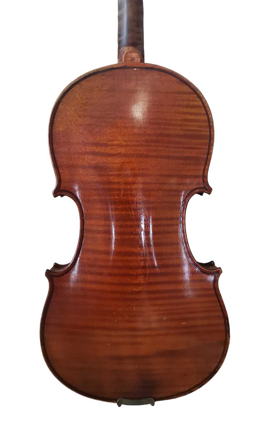 A violin labelled JTL, circa 1910. - Image 6 of 7