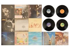 Jazz/Rock LP collection.