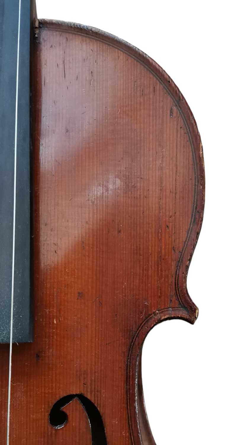 A viola and a violin, circa 1900. - Image 14 of 14