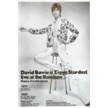 David Bowie; 'David Bowie is Ziggy Stardust'.