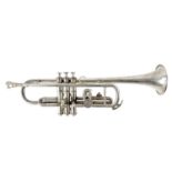 A Boosey & Co 'Solbron' Class A Bb/A trumpet.