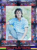 Paul McCartney tour poster.