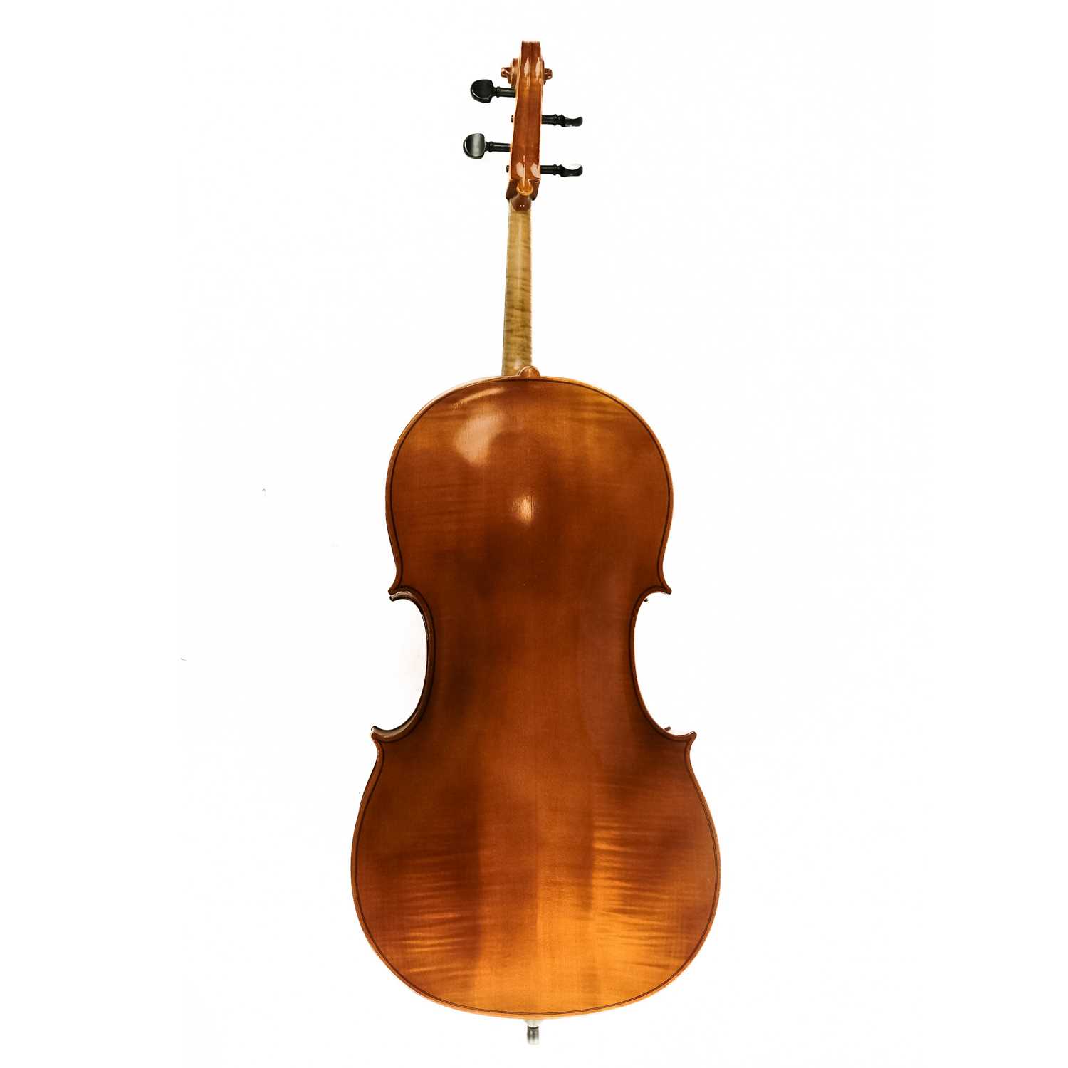A mid century cello. - Image 4 of 9