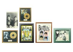 The Beatles; Related memorabilia collection.