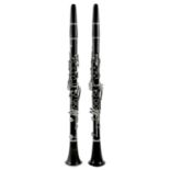 Two clarinets; Boosey & Hawkes and Corton.