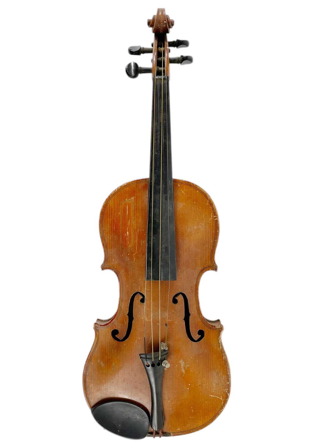 A viola and a violin, circa 1900. - Image 4 of 14