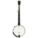 A Grafton 'Oberon II' electric banjo.