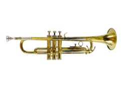 A B&M Champion trumpet.
