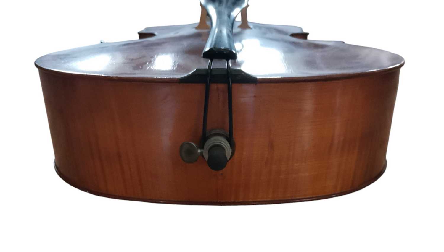 A mid century cello. - Image 5 of 9