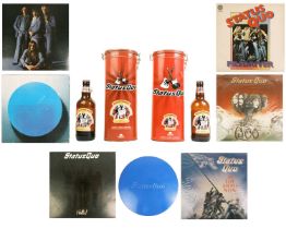 Status Quo LP collection plus memorabilia.