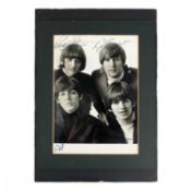 Signed; The Beatles photograph.