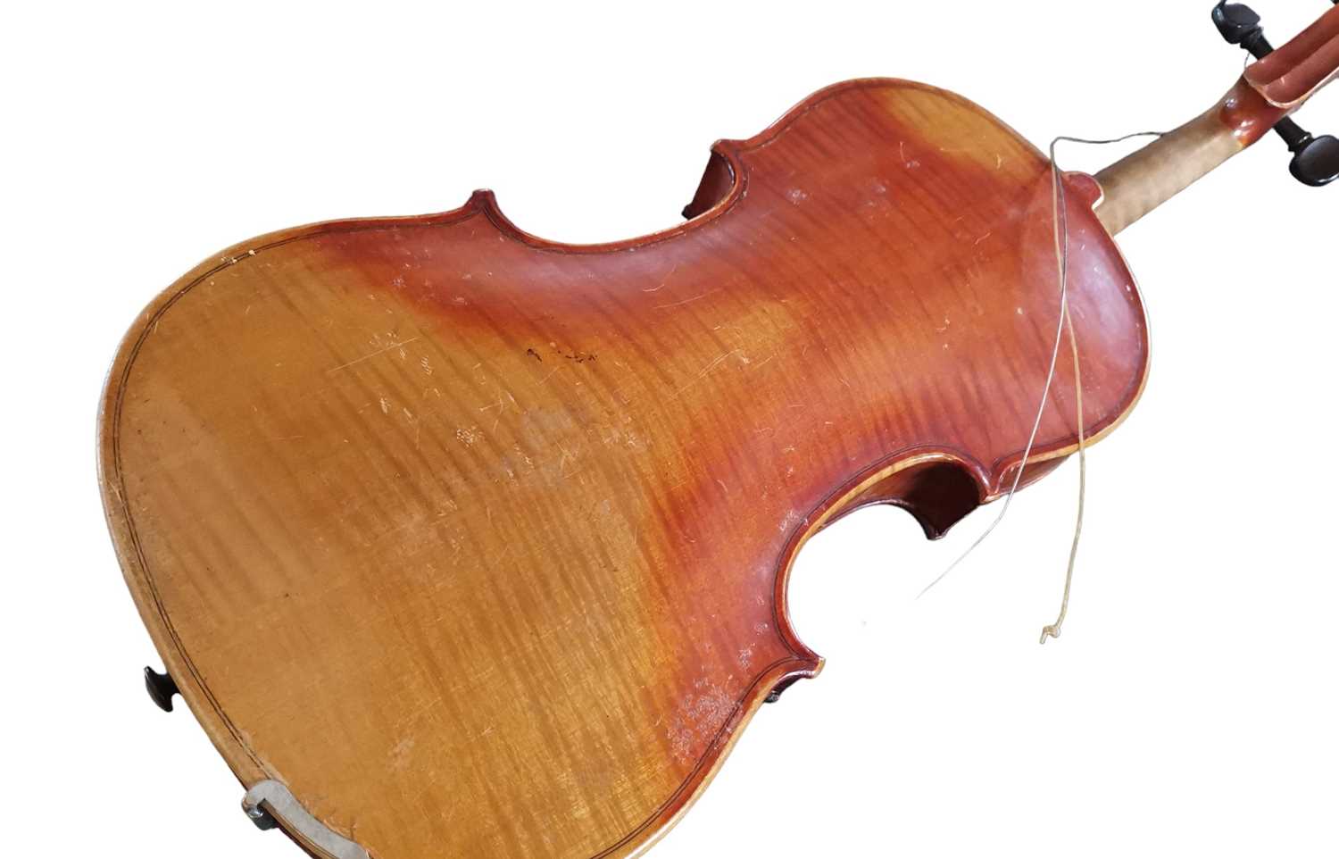 An early 20th century violin After Antonius Stradivarius. - Image 6 of 11