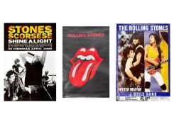 The Rolling Stones; three posters.