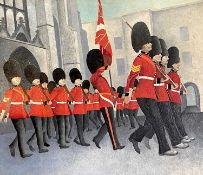 Michael SEVER (1929) Coldstream Guards on Parade