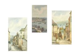 Thomas Herbert VICTOR (1894-1980) Three St Ives Views