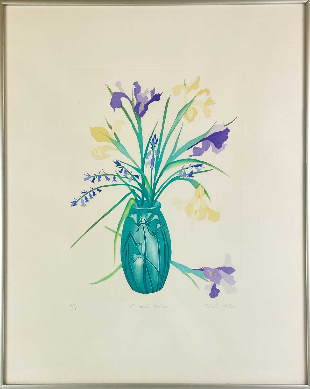 Sheila OLINER (1930-2020) Cornish Irises - Bild 2 aus 3