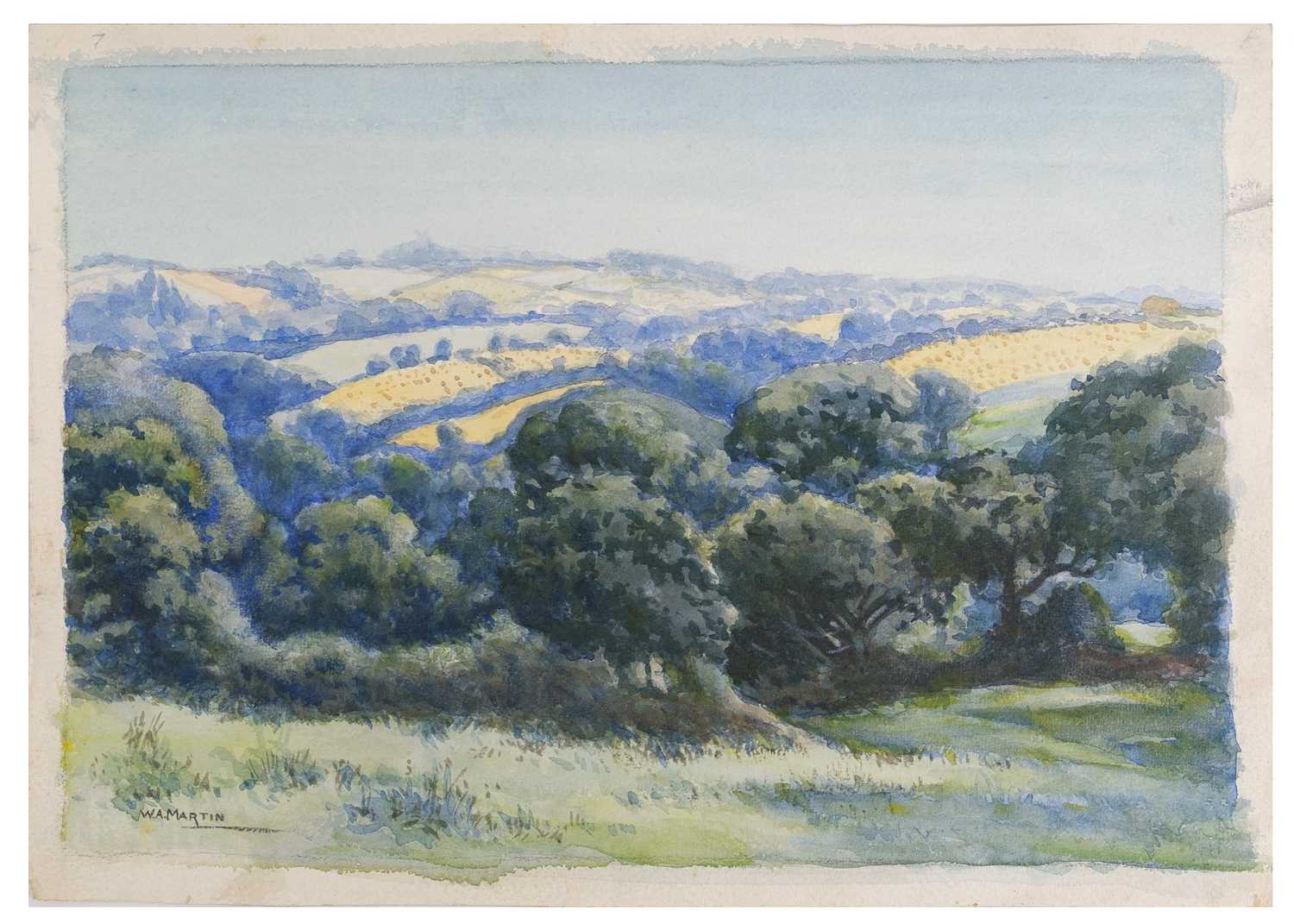 William A. MARTIN (1899-1988) Two Landscape Views - Image 2 of 6