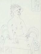 Maurice SUMRAY (1920-2004) Seated Nude
