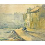 Marcella SMITH R.I (1887-1963) St Ives, overlooking Harbour Beach