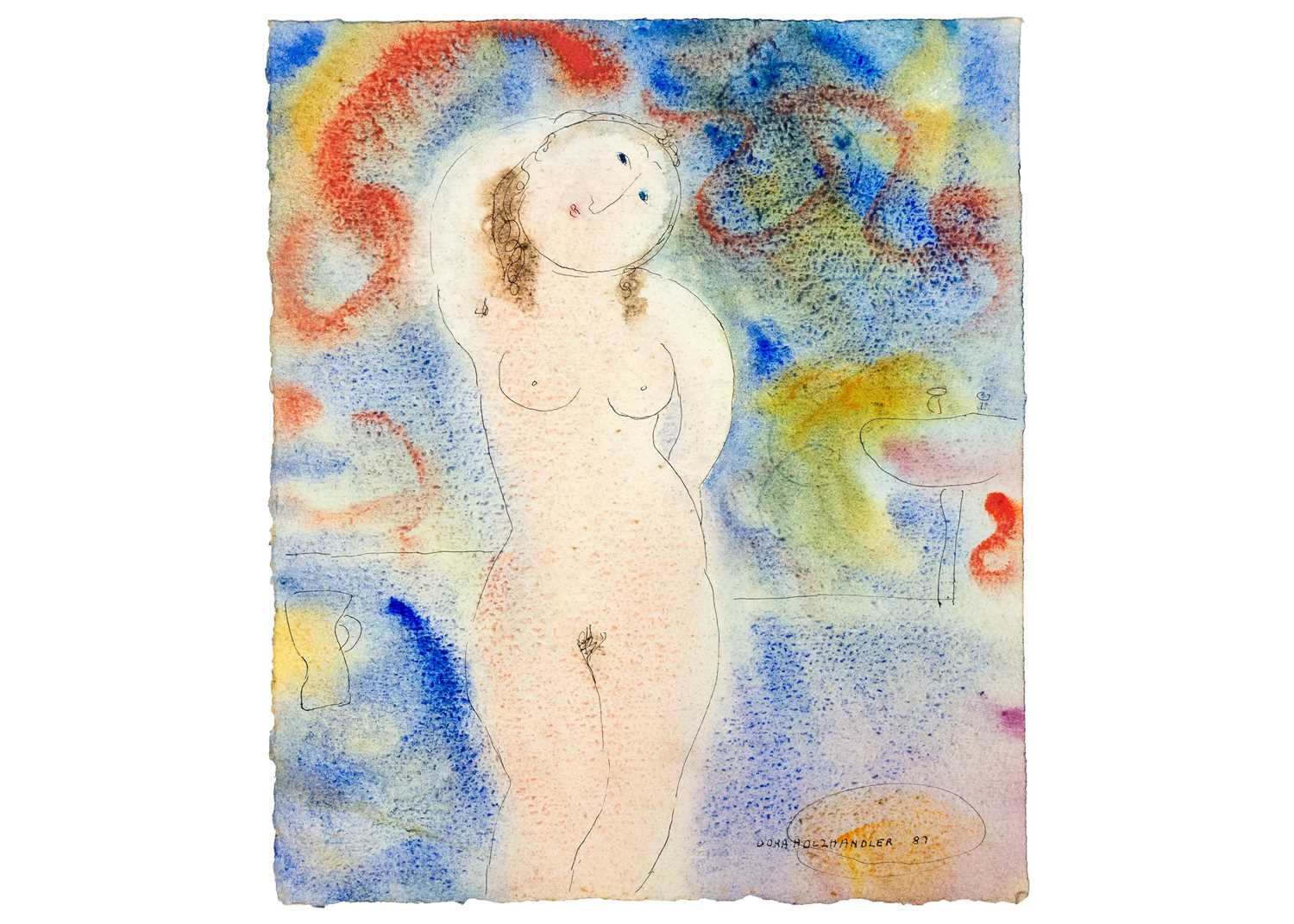 Dora HOLZHANDLER (1928-2015) Standing Nude - Image 3 of 3