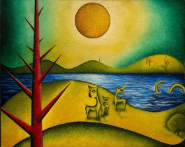 Michael SEVER (1929) Dream Landscape No.1 - Once Upon A Time