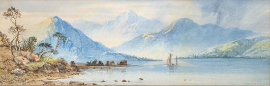 Aaron Edwin PENLEY (1807-1870) A Mountain Lake Scene