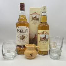 A mix lot of whisky