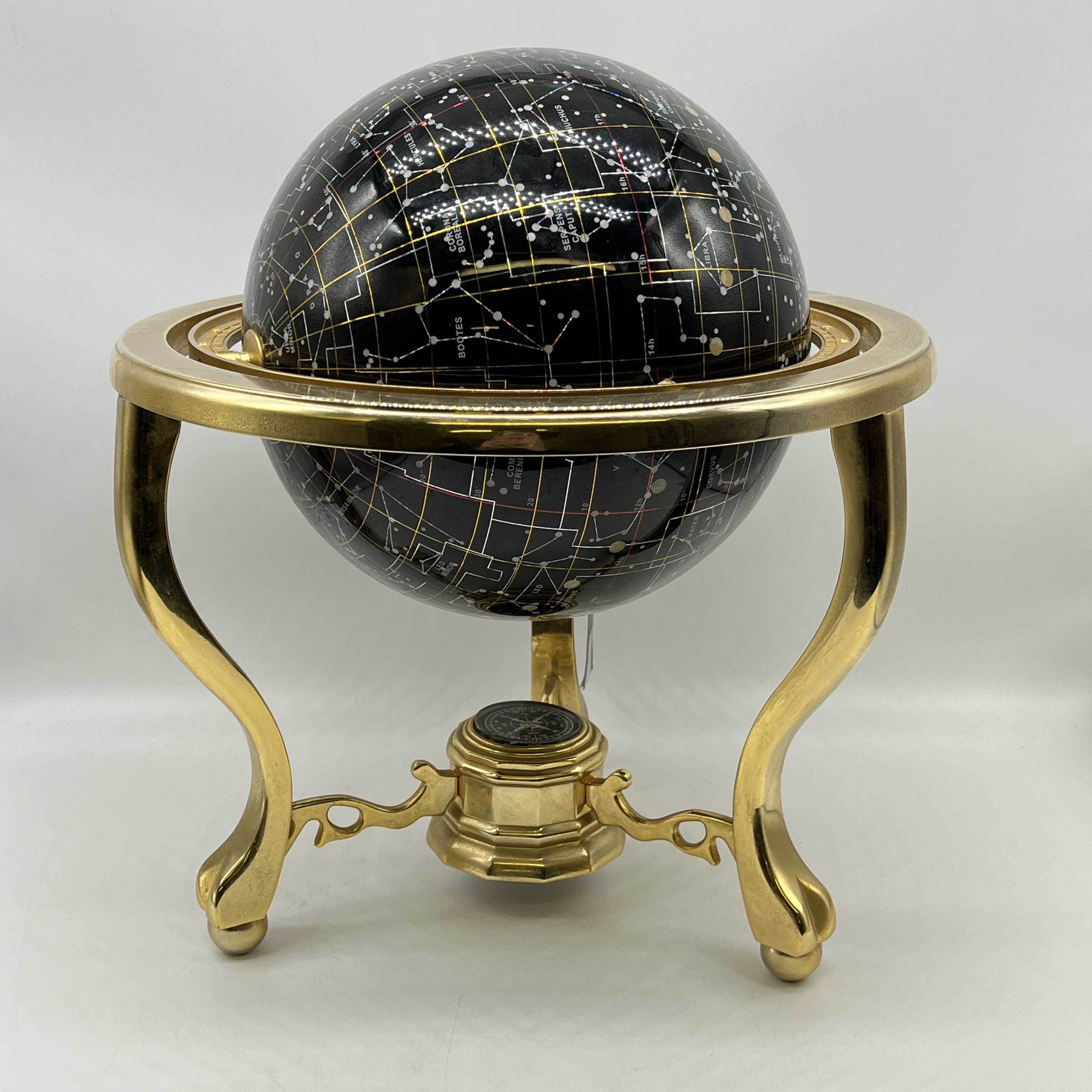 An ornamental globe of the constillation stars