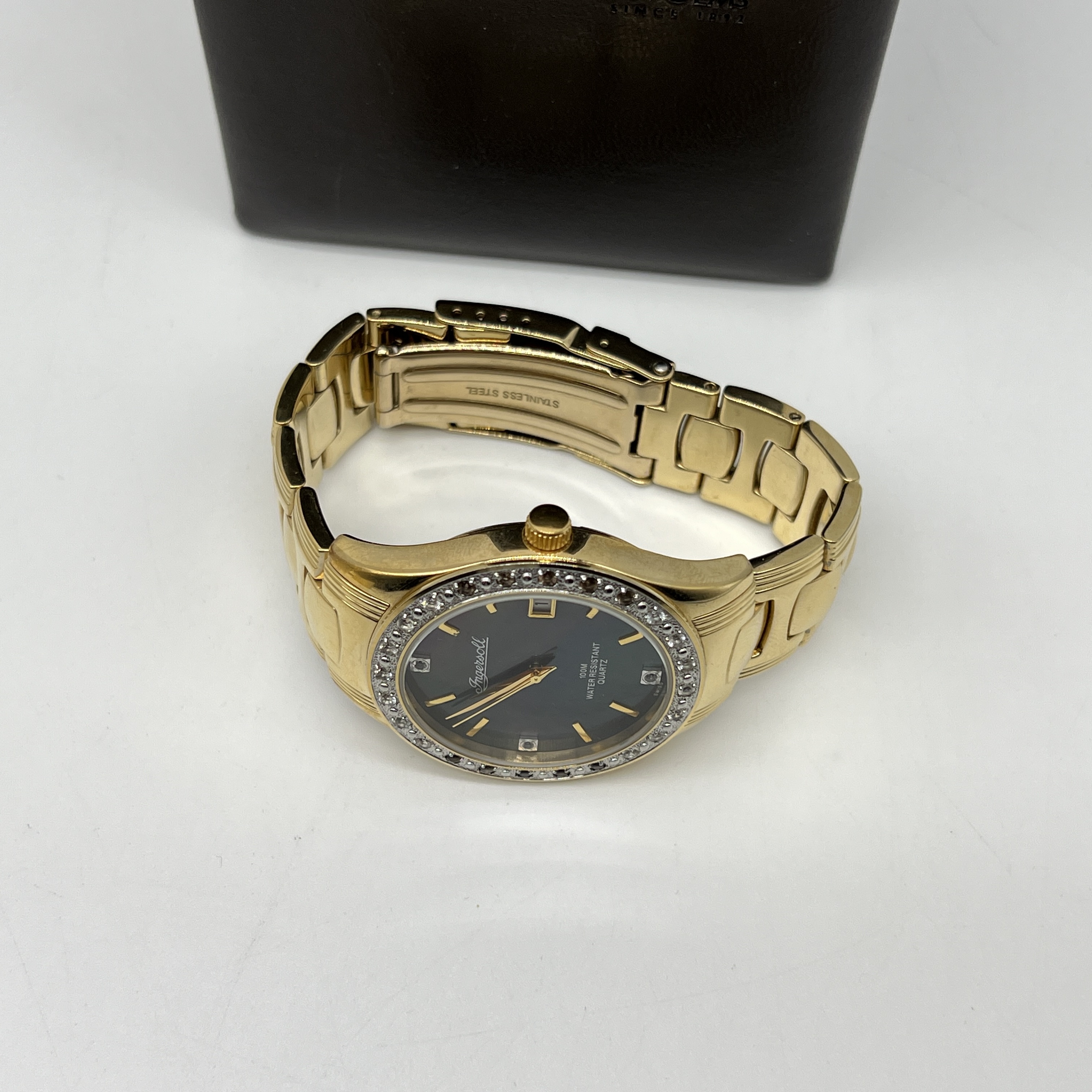 An Ingersoll gold plated watch - Image 5 of 8