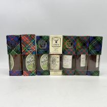 A mix of whisky miniatures