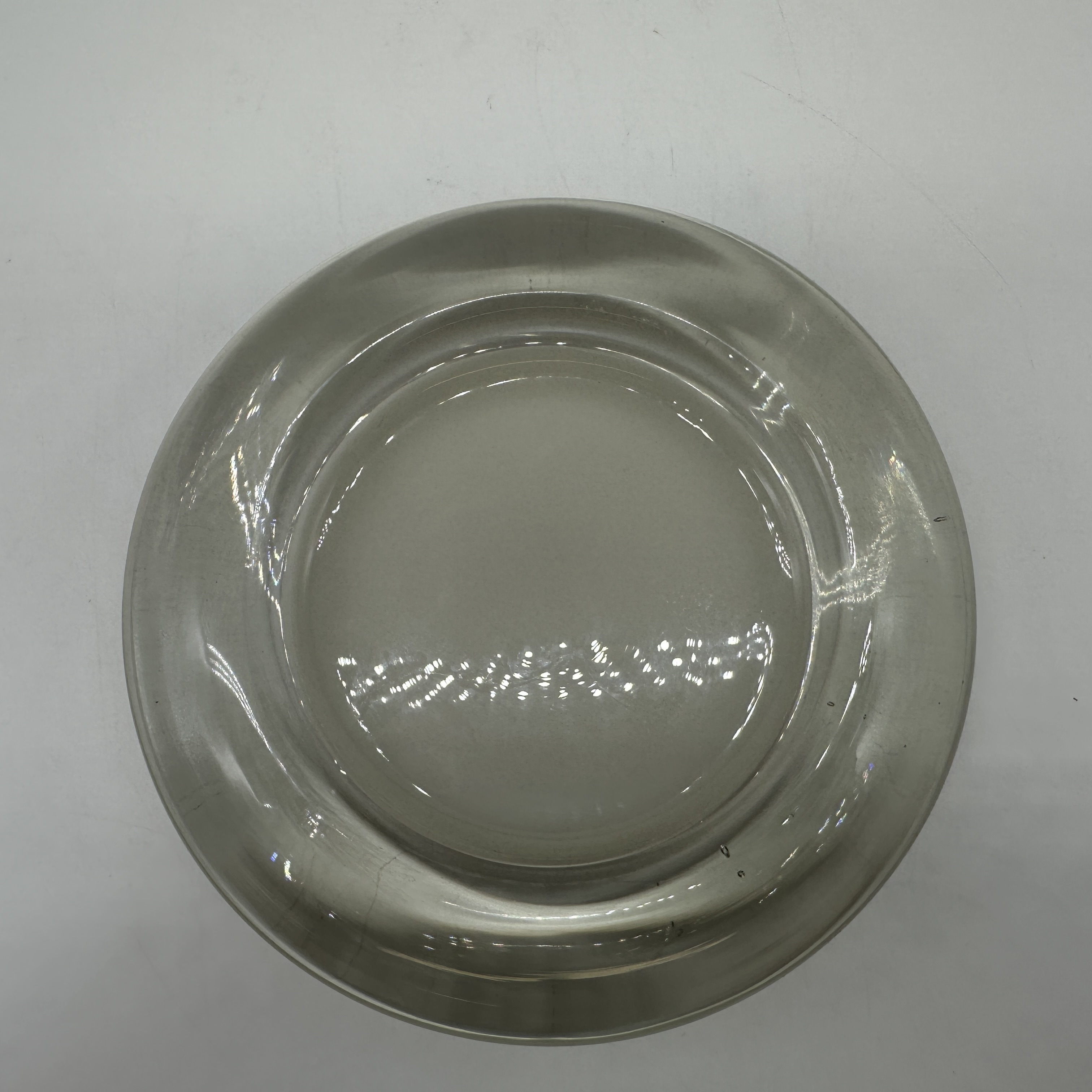 An Italian heavy glass bowl - Image 3 of 5