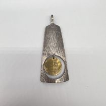 A Hans Hansen sterling silver pendant