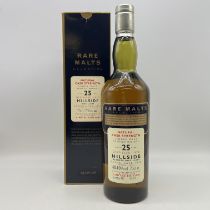 A bottle Rare malts selection Hillside 25 year old whisky