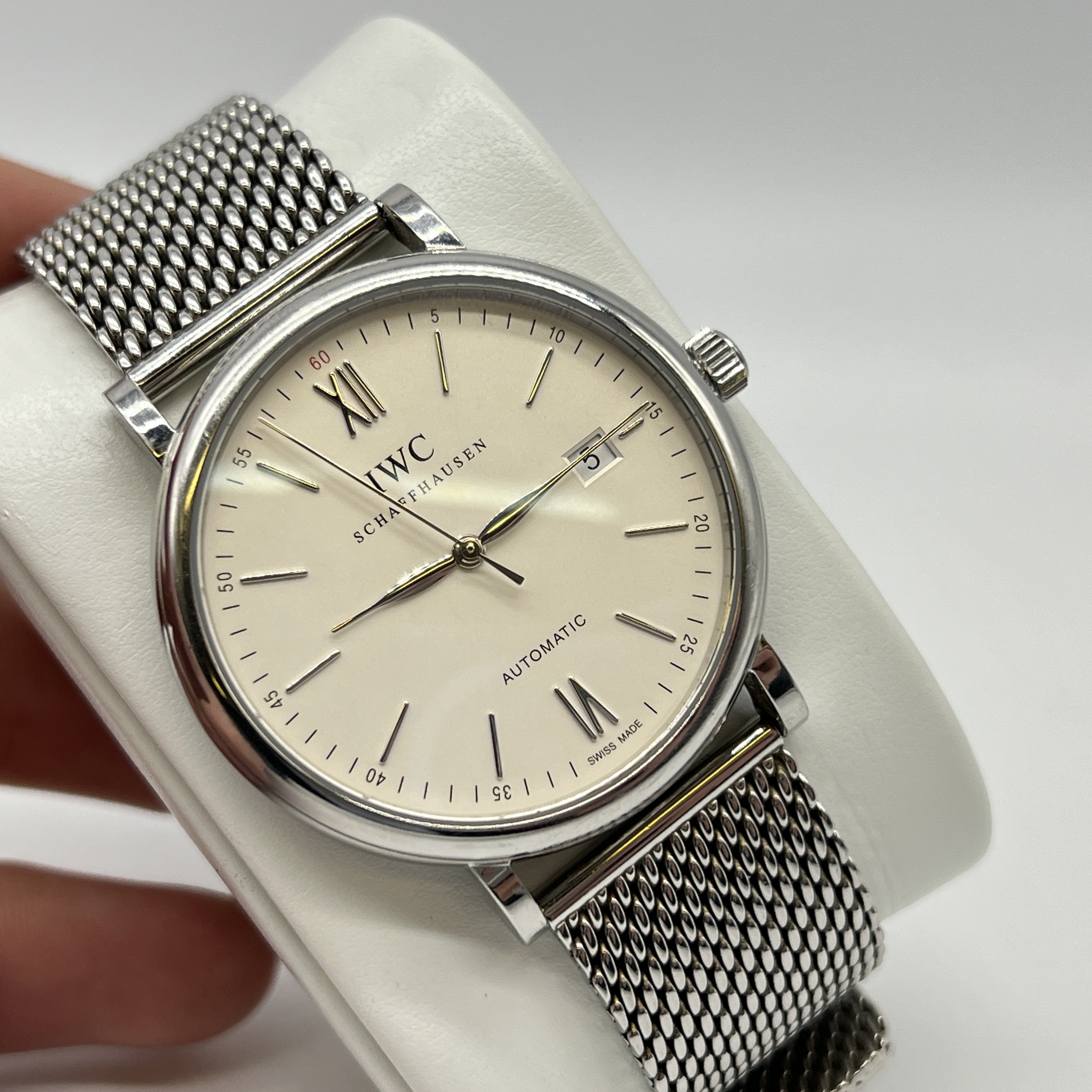 A Gents IWC Schaffhausen Portofino Automatic Watch - Image 6 of 11