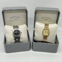 2x Rotary gents watches