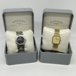 2x Rotary gents watches