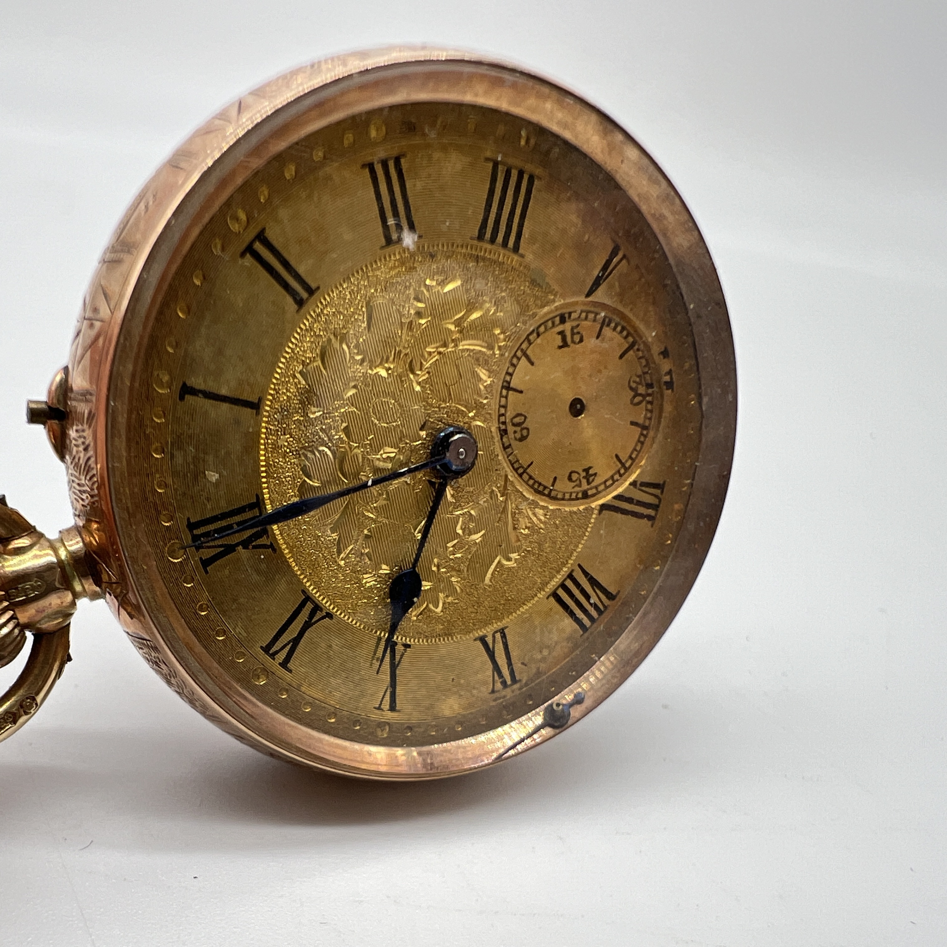 A 9ct yellow gold victorian pocket watch - Image 2 of 5
